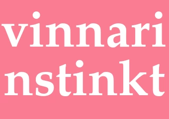 Synonym vinnarinstinkt