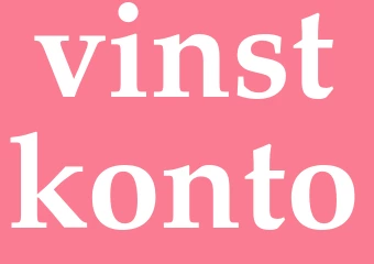 Synonym vinstkonto