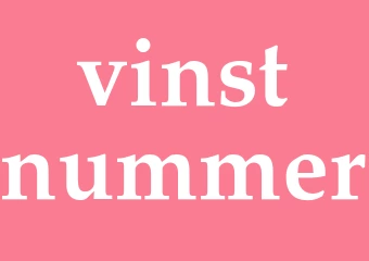 Synonym vinstnummer