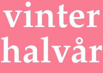 Synonym vinterhalvår