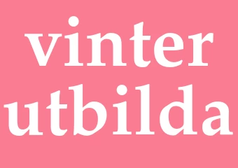 Synonym vinterutbilda