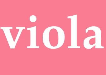 Synonym viola