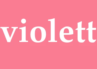Synonym violett