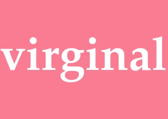 Synonym virginal