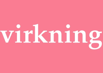 Synonym virkning