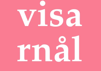 Synonym visarnål