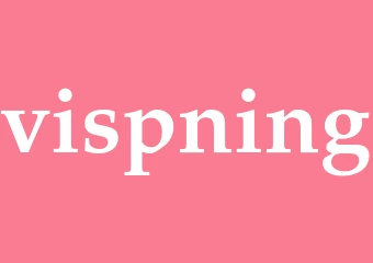 Synonym vispning