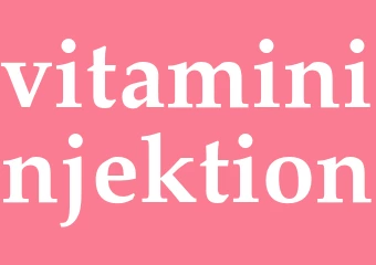 Synonym vitamininjektion