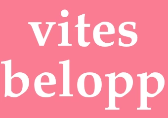 Synonym vitesbelopp