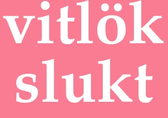 Synonym vitlökslukt