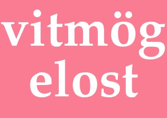 Synonym vitmögelost