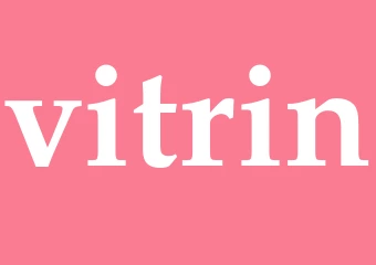 Synonym vitrin