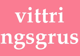 Synonym vittringsgrus