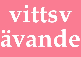 Synonym vittsvävande