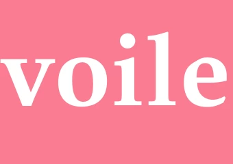 Synonym voile