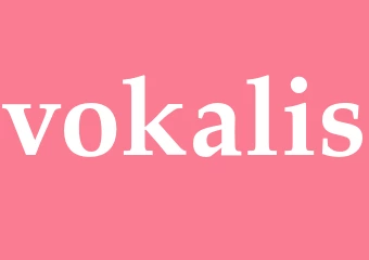Synonym vokalis