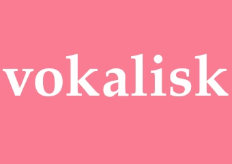 Synonym vokalisk