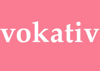 Synonym vokativ