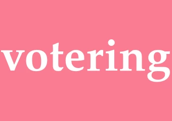 Synonym votering