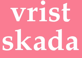 Synonym vristskada