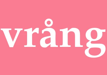 Synonym vrång