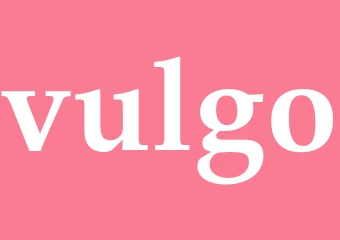 Synonym vulgo