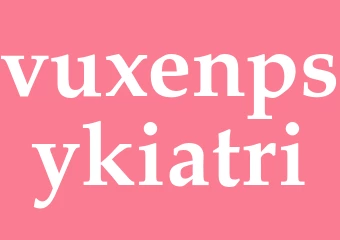 Synonym vuxenpsykiatri