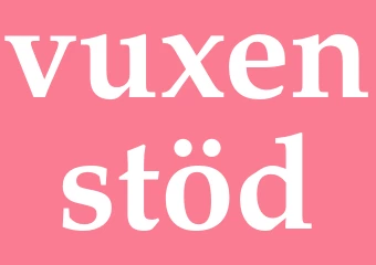 Synonym vuxenstöd