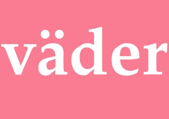 Synonym väder