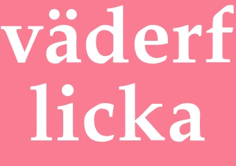 Synonym väderflicka