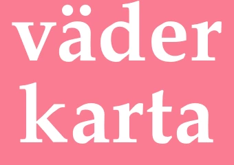 Synonym väderkarta