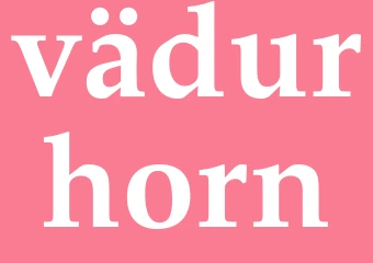 Synonym vädurhorn