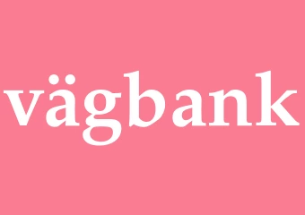 Synonym vägbank