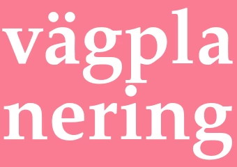Synonym vägplanering