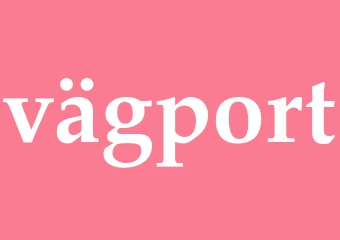 Synonym vägport