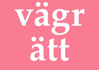 Synonym vägrätt