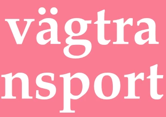 Synonym vägtransport