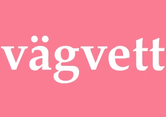 Synonym vägvett