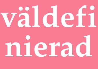 Synonym väldefinierad
