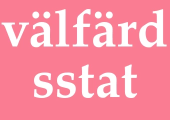 Synonym välfärdsstat