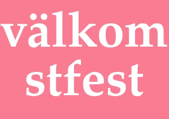 Synonym välkomstfest