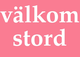 Synonym välkomstord