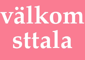 Synonym välkomsttala