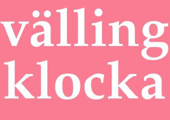 Synonym vällingklocka