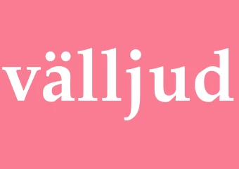 Synonym välljud