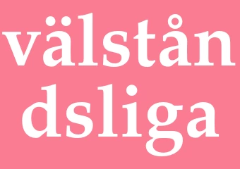 Synonym välståndsliga