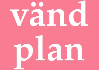 Synonym vändplan