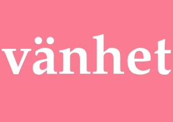 Synonym vänhet