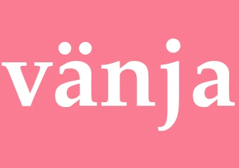 Synonym vänja