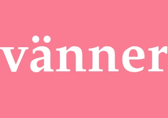 Synonym vänner